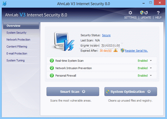 AhnLab V3 Internet Security Crack + Keygen