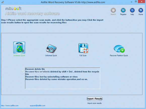Aidfile Word Recovery Software Crack + License Key