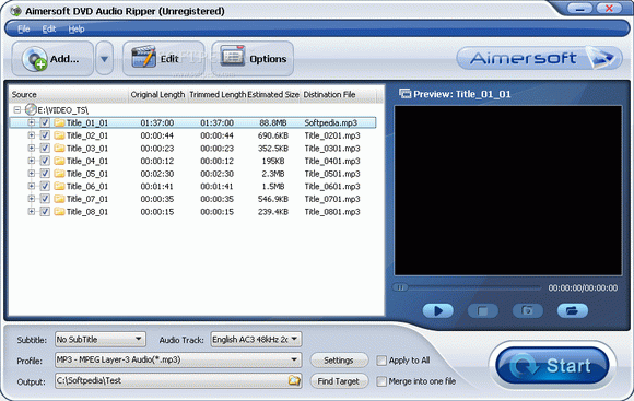 Aimersoft DVD Audio Ripper Crack + License Key