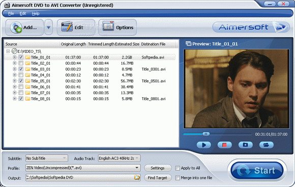 Aimersoft DVD to AVI Converter Crack + Keygen
