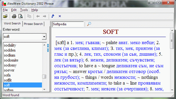 AlexWare Dictionary 2002 Phrase Activation Code Full Version