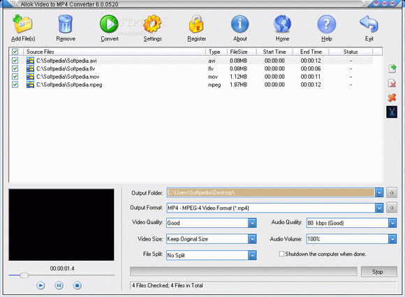 Allok Video to MP4 Converter Crack + Activation Code Download 2024