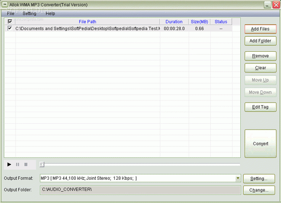 Allok WMA MP3 Converter