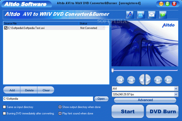 Altdo AVI to WMV DVD Converter&Burner Crack + License Key (Updated)