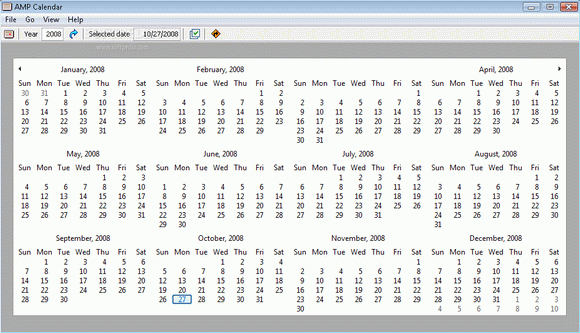 AMP Calendar Serial Number Full Version