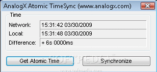 AnalogX Atomic TimeSync Crack Plus Serial Number