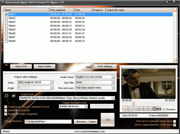 Andromeda Hyper DVD to Pocket PC Ripper Crack + License Key Download