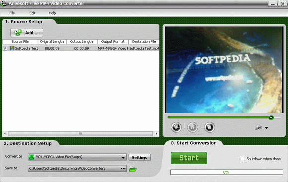 Aneesoft Free MP4 Video Converter Crack With Serial Number