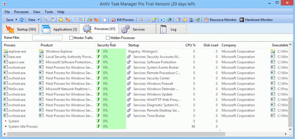 AnVir Task Manager Pro Crack + Serial Key Download 2024