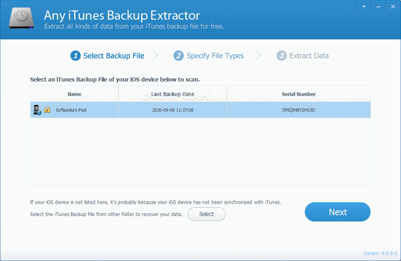 Any iTunes Backup Extractor Crack + Activation Code Download 2024