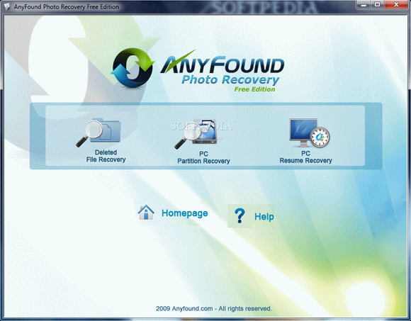 AnyFound Photo Recovery Free Edition Serial Key Full Version