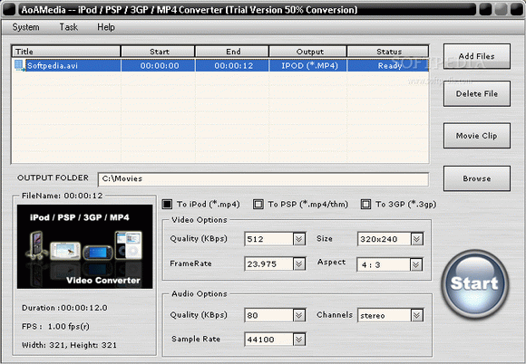 AoA iPod / PSP / 3GP / MP4 Converter Crack With Activation Code Latest 2024