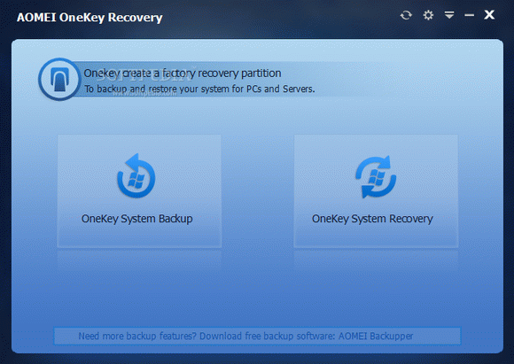 AOMEI OneKey Recovery Crack + Activation Code