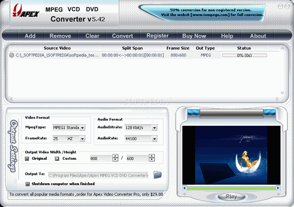 Apex MPEG VCD DVD Converter Crack With Activator Latest