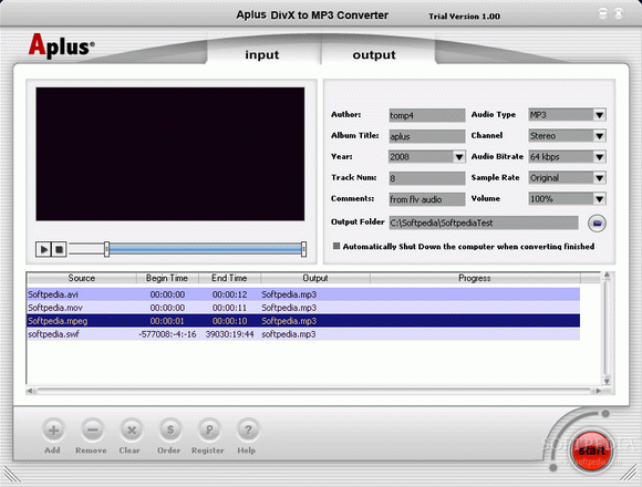 Aplus DivX to MP3 Converter [DISCOUNT: 50% OFF!] Crack Plus Serial Key