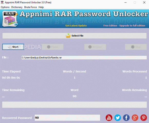 Appnimi RAR Password Unlocker Crack + Keygen (Updated)