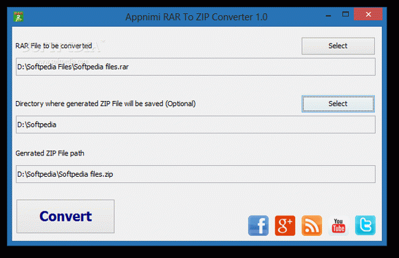 Appnimi RAR To ZIP Converter Crack + Serial Key Updated