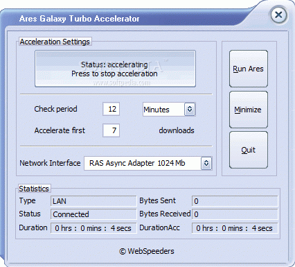 Ares Galaxy Turbo Accelerator Crack + Keygen Updated