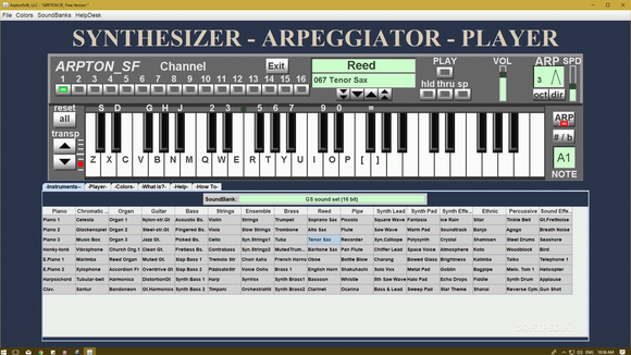 ARPTON SF Synthesizer Arpeggiator Player Crack With License Key