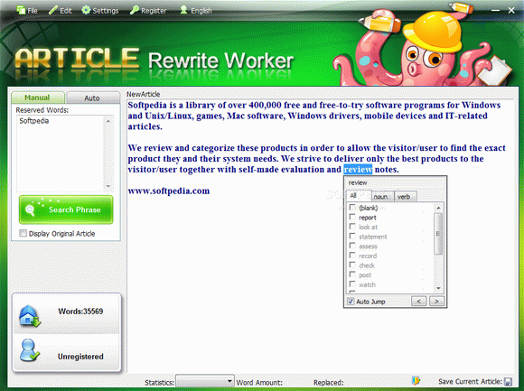 Article Rewrite Worker Crack + License Key