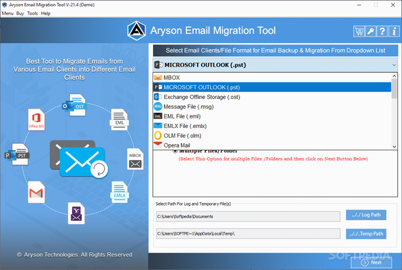 Aryson Email Migration Tool Crack With Activator