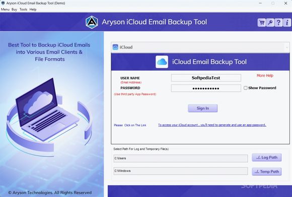 Aryson iCloud Email Backup Tool Crack With License Key Latest