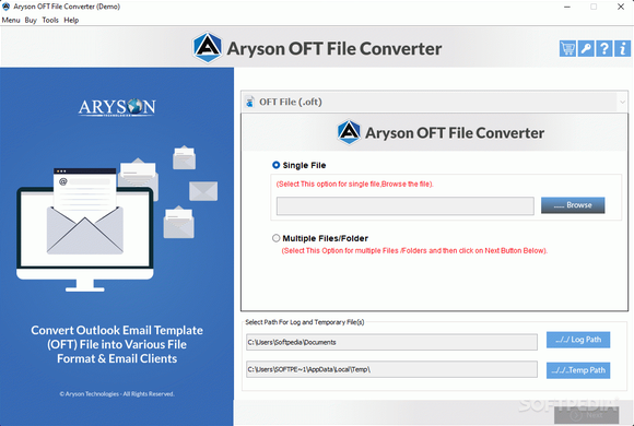 Aryson OFT File Converter Crack With Activation Code Latest 2024