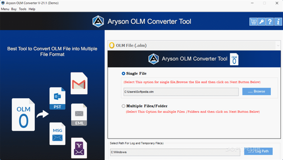 Aryson OLM Converter Crack With Activator Latest