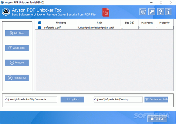 Aryson PDF Unlocker Crack With Serial Number Latest