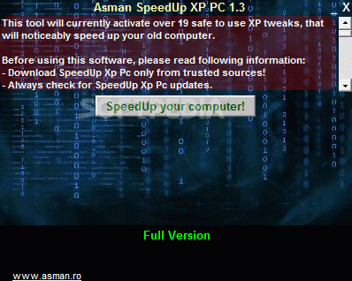 Asman SpeedUp XP PC Crack With Serial Number Latest 2024