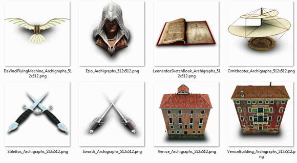 Assassin's Creed II Icons Crack + Serial Number Download 2024