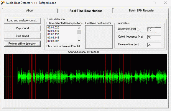 Audio Beat Detector Crack + Serial Number Download