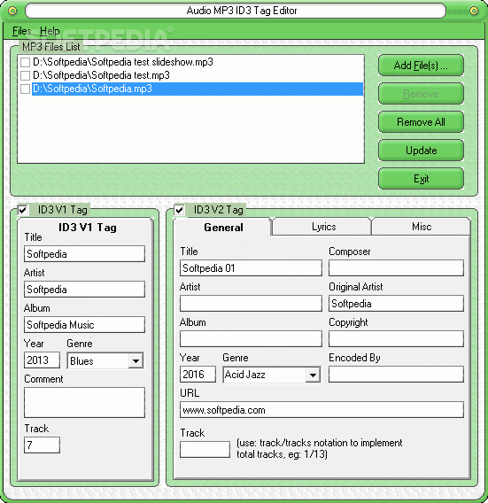 Audio MP3 ID3 Tag Editor Crack With Serial Number