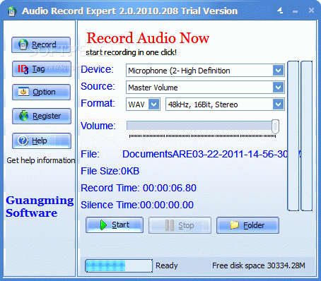 Audio Record Expert Serial Key Full Version
