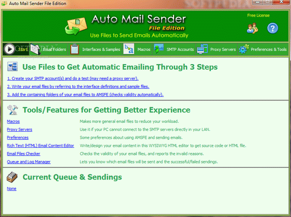 Auto Mail Sender File Edition Crack With Serial Number Latest