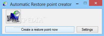 Automatic Restore point creator Crack + Activator