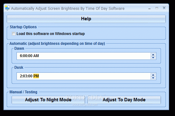 Automatically Adjust Screen Brightness By Time Of Day Software Crack With Serial Number Latest 2024