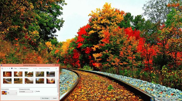 Autumn Tracks Windows 7 Theme Crack + Keygen Updated