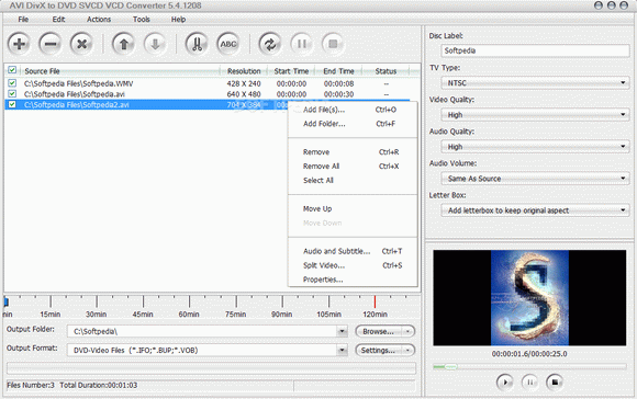 AVI DivX to DVD SVCD VCD Converter Crack Full Version