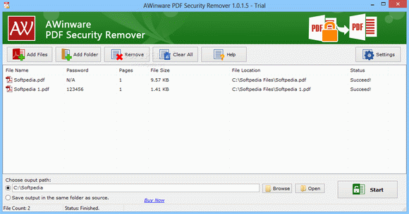 AWinware PDF Security Remover Crack + Serial Number Download 2024