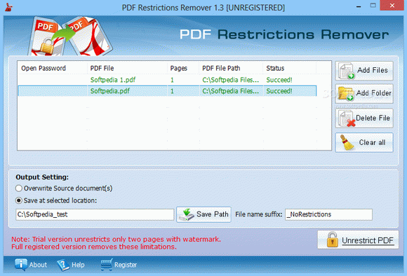 PDF Restrictions Remover Crack + License Key Download 2024