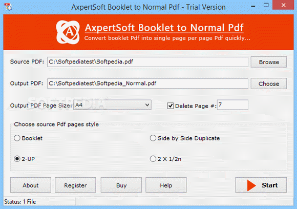 Axpertsoft Booklet to Normal Pdf Activation Code Full Version