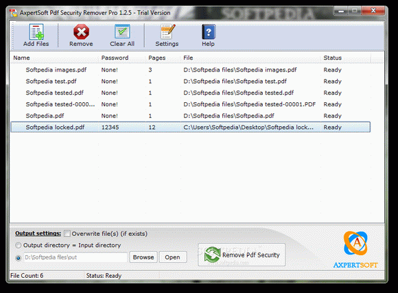 AxpertSoft PDF Security Remover Crack With Keygen Latest 2024