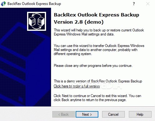 BackRex Outlook Express Backup Crack + License Key (Updated)