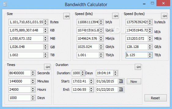 Bandwidth Calculator Crack Plus Keygen