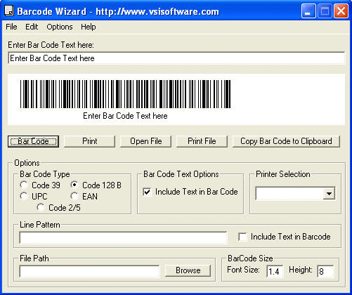 Barcode Printer Wizard Crack With Serial Number Latest 2024