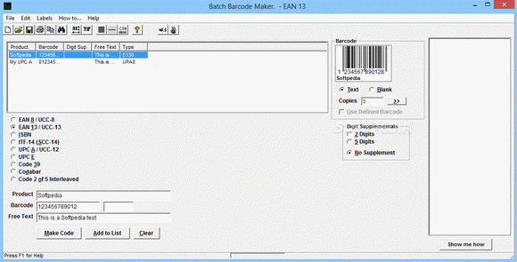 Batch Barcode Maker Crack & Serial Key