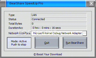 BearShare SpeedUp Pro Crack + License Key (Updated)
