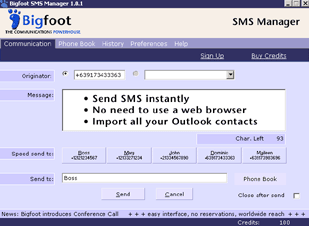 Bigfoot SMS Manager Crack + Activator Download 2024