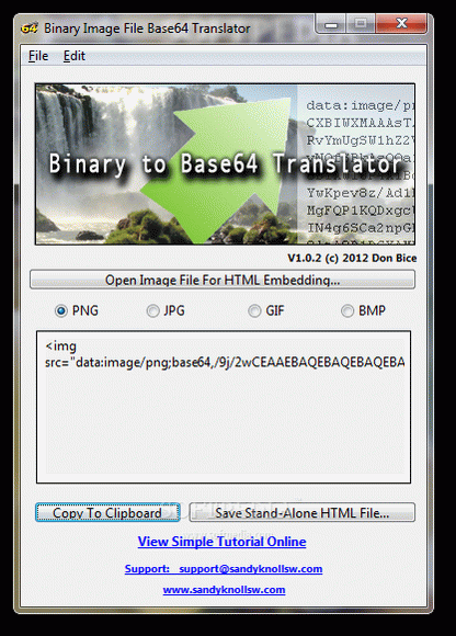 Binary Image File Base64 Translator Crack + Serial Key Updated